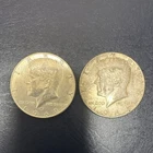 Kennedy Half Dollar 1964 & 1968 50C Coins Circulated Lot of 2