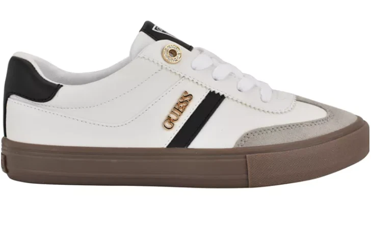 ¡Envío gratis! ¡Original! Nuevas zapatillas con cordones GUESS Loui para mujer Foto 2 de 4