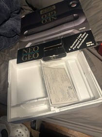 Neo Geo AES Box, Manual And Foam Only SNK