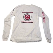 Vtg Single Stitch GE Good Life Gallop 1986 Long Sleeve T Shirt 80’s Radio FM101