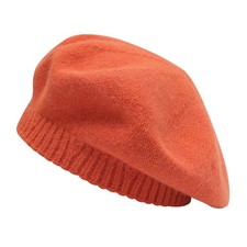 French Beret Hat for Women Fashion Print Lightweight Warm Winter Artist Hat