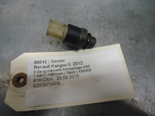 Renault Kangoo II Sensor 8200970474 1.5dCi 78kW K9K808 86642