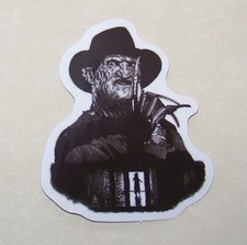 "A Nightmare on Elm St." Cut Sticker Decal Movie Horror Film Freddy Krueger