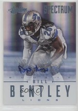 2012 Panini Absolute Rookie Spectrum Platinum 8/25 Bill Bentley #131 Auto 0e8