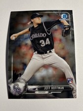 Jeff Hoffman 2017 Bowman Chrome Rookie Card #61 Colorado Rockies RC
