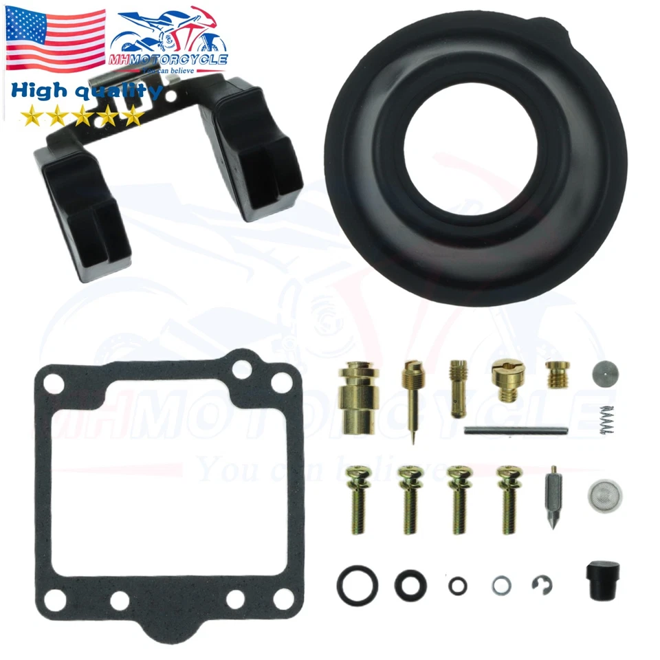 4 Carburetor Repair Kit Float Diaphragm FOR Suzuki GS1000 80-81 GS1000G GS1000GL - Image 2 of 4