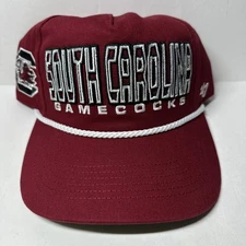 South Carolina Gamecocks Byline Hitch With Rope Snapback Hat ‘47 Brand New Youth