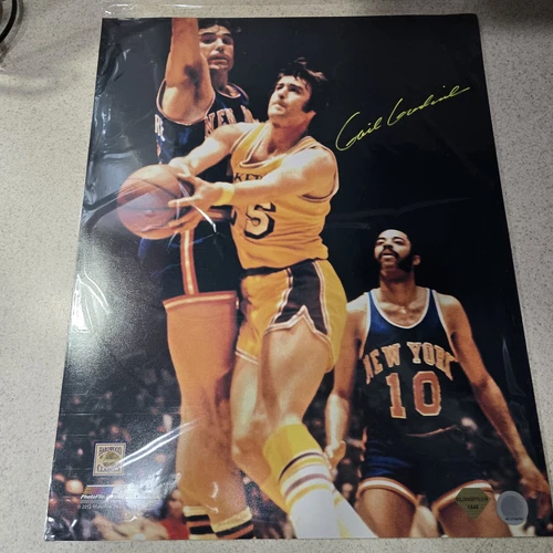 16x20 Gail Goodrich Signed Photo W/COA  LA Lakers