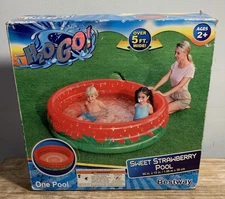 H20GO!! Sweet Strawberry Pool Ages 2+ Easy assembly!!