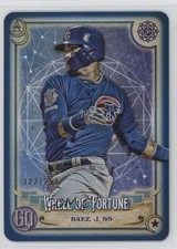 2020 Topps Gypsy Queen Tarot of the Diamond Indigo /250 Javier Baez #TOD-18 0fv4