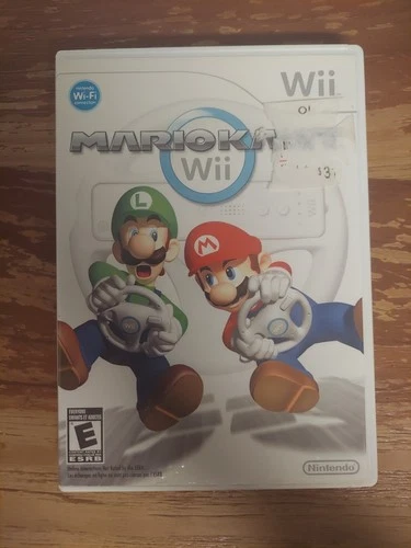 New ListingMario Kart Wii CIB with Manual Tested Working Gamestop Stickers On Case