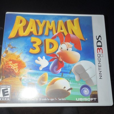 Ubisoft Rayman 3D Nintendo 3DS w/ Manual Action Adventure E NTSC-U/C 2011