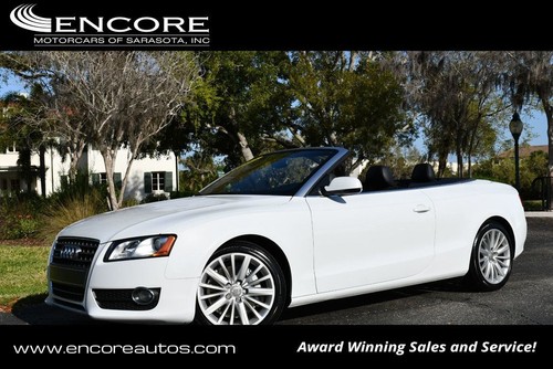 2012 Audi A5 2 Door Cabriolet Auto quattro 2.0T Premium W/Convenience Package