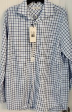 Perry Ellis Portfolio "Travel Luxe" Men 16 1/2 36 37 Dress Shirt NWT F981