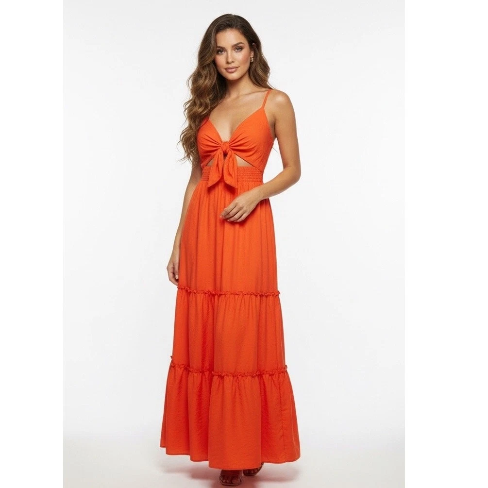best color bridesmaid dresses for beach wedding Caroline Castigliano Azura main image 1