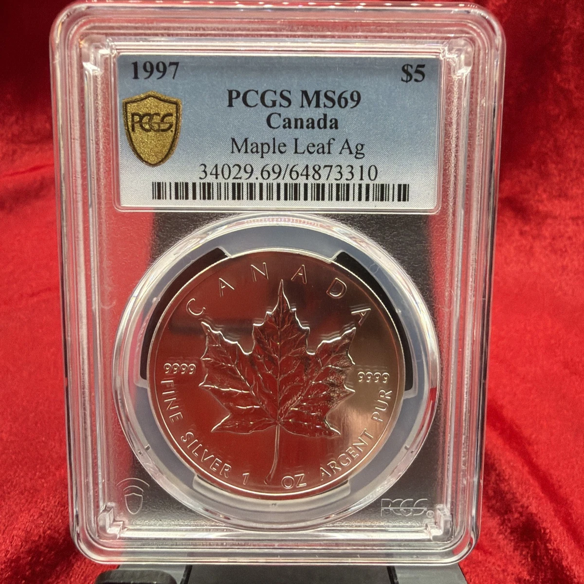 Canadian Maple Leaf MS 69 Silver Bullion Coins for sale | eBay