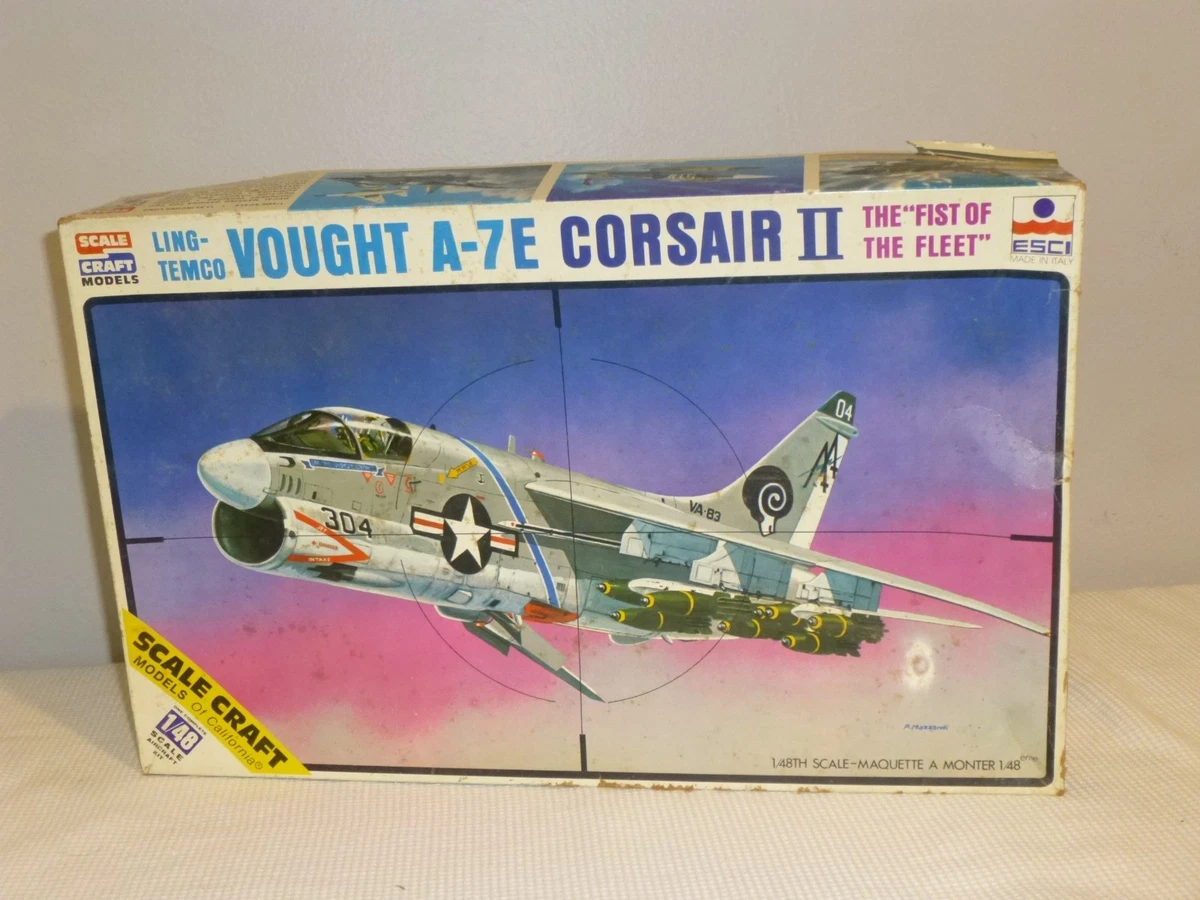 Maquette ESCI 4021 MDD A-4E/F Skyhawk 1/48 - Kit Avion Militaire Rare, Boîte D'origine