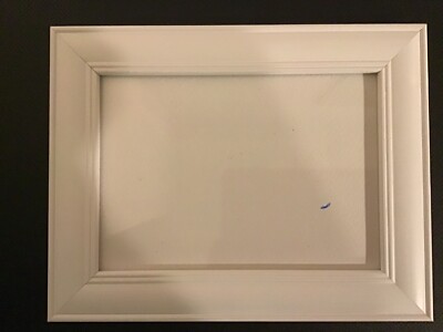  Punkt?   (J.v.D. Wachsmalfarbe auf Aquarellpapier in Holzrahmen 13 x 18 cm)