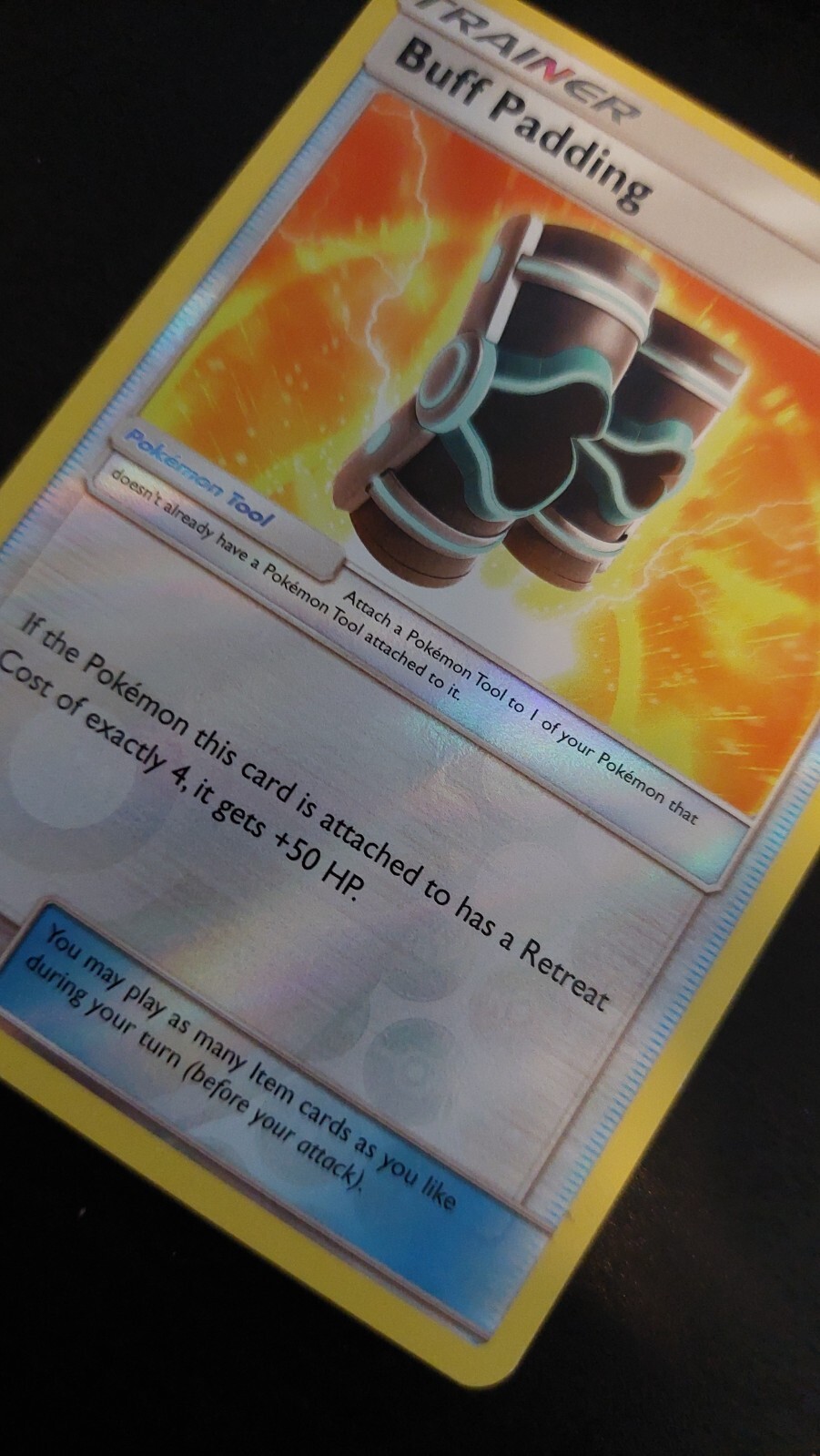 Buff Padding 136/181 Reverse Holo Pokemon card