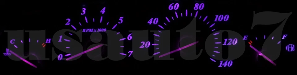 Dash Instrument Cluster Gauge PINK SMD LED LIGHT KIT Fit 00-05 Buick Park Avenue - Image 2 of 4