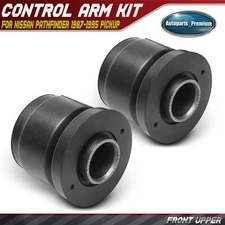 2x Front Upper Suspension Control Arm Bushing Kit for Nissan Pathfinder Pickup