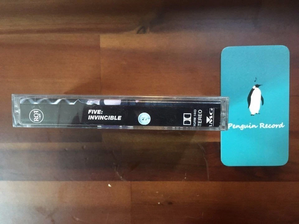 Five - Invincible CASSETTE TAPE KOREA EDITION SEALED - Image 2 of 3