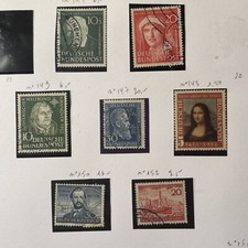 Timbres Allemagne Fédérale et Berlin occ., Forte collection sur feuilles
