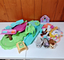 ZHU ZHU Pets Hamster Toy Pretend Play Set Lot Tracks Hamsters Fureal