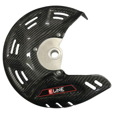 E Line Extreme Carbon Fiber Front Disc Guard For KTM 500 EXC-F 2017-2023