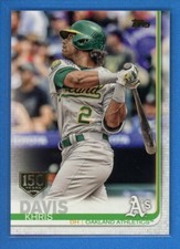 2019 Topps Series 1 150th Anniversary Gold Stamp #149 Khris Davis Athletics
