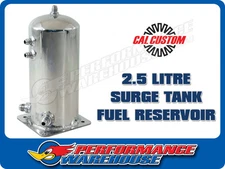 Cal Custom 2.5 Litre Aluminium Surge Tank Polished Aluminium