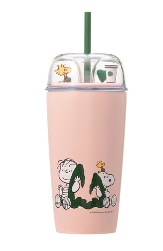 Starbucks Japón Peanuts Vaso Snoopy Linus Woodstock Taza 473 ml 2025 NUEVO - Imagen 2 de 11