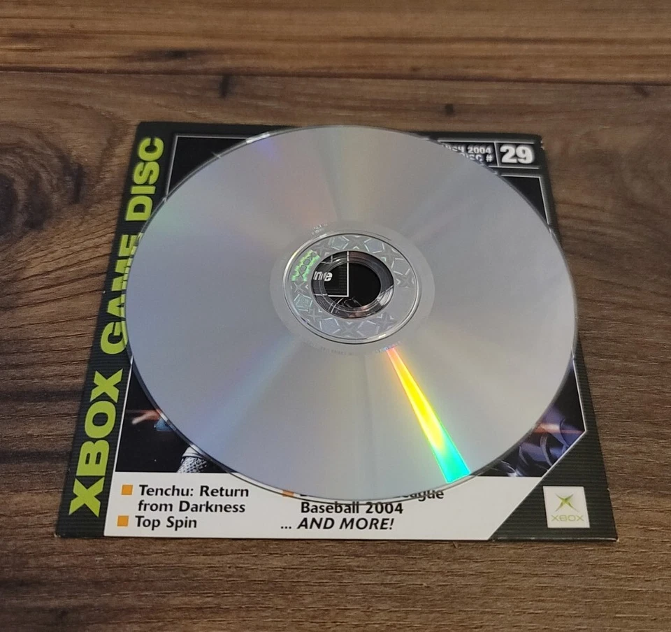 XBOX Magazine Ninja Gaiden Demo Game Disc #29 March 2004 Disc Collectible - Image 4 of 4