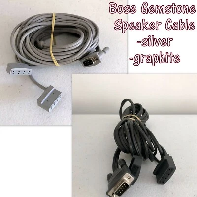 Bose Gemstone Speaker Cable -Cinemate 3-2-1 321 Series I II III GS GSX , TESTED - Photo 1/3