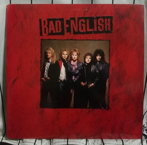 Bad English-S/T (The Babys, Journey, Neal Schon, RARE/OOP, NM/EX vinyl, 1989CBS)