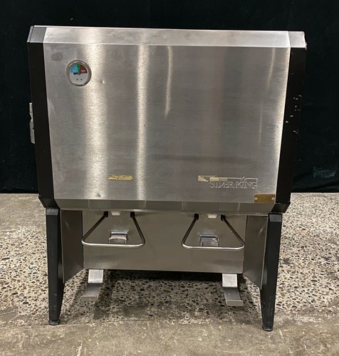 SILVER KING SK10MAJ TWO BAG DOUBLE MILK DISPENSER RESTAURANT COMMERCIAL KITCHEN