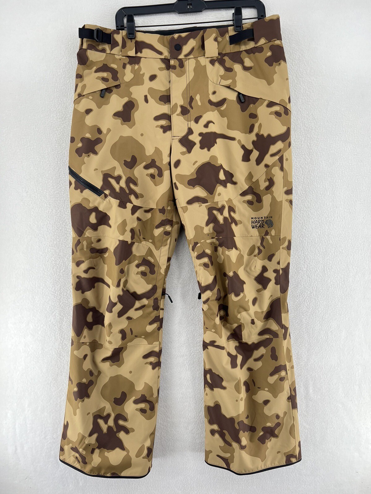 Mountain Hardwear Men's Parabolic Ski Snowboard Pants Size S Camo 160
