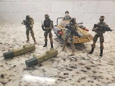 G.I. Joe 25 ROC Duke Ripcord Desert Armadillo Army Builder Lot