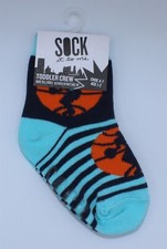 Sock It To Me Toddler Crew Socks Basketball Shoe Size 4-7