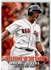 2022 Topps Series 1 - Welcome to the Show Insert RAFAEL DEVERS RED SOX