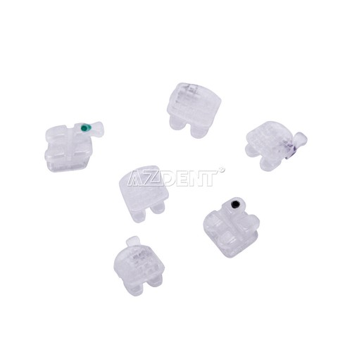 USA AZDENT staffe in ceramica ortodontica dentale Roth.022 ganci 3-4-5 - Foto 5 di 8
