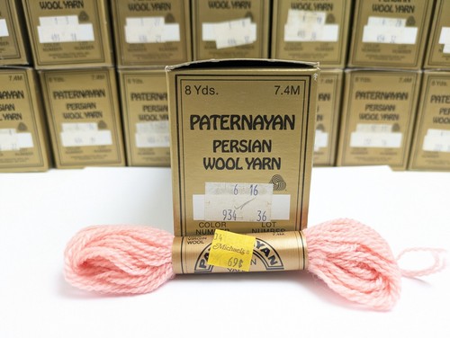 Paternayan Persian Wool Yarn 8 Yards 3-Ply Lot NOS ~ FULL BOXES ~ Many Colors - Picture 3 of 39