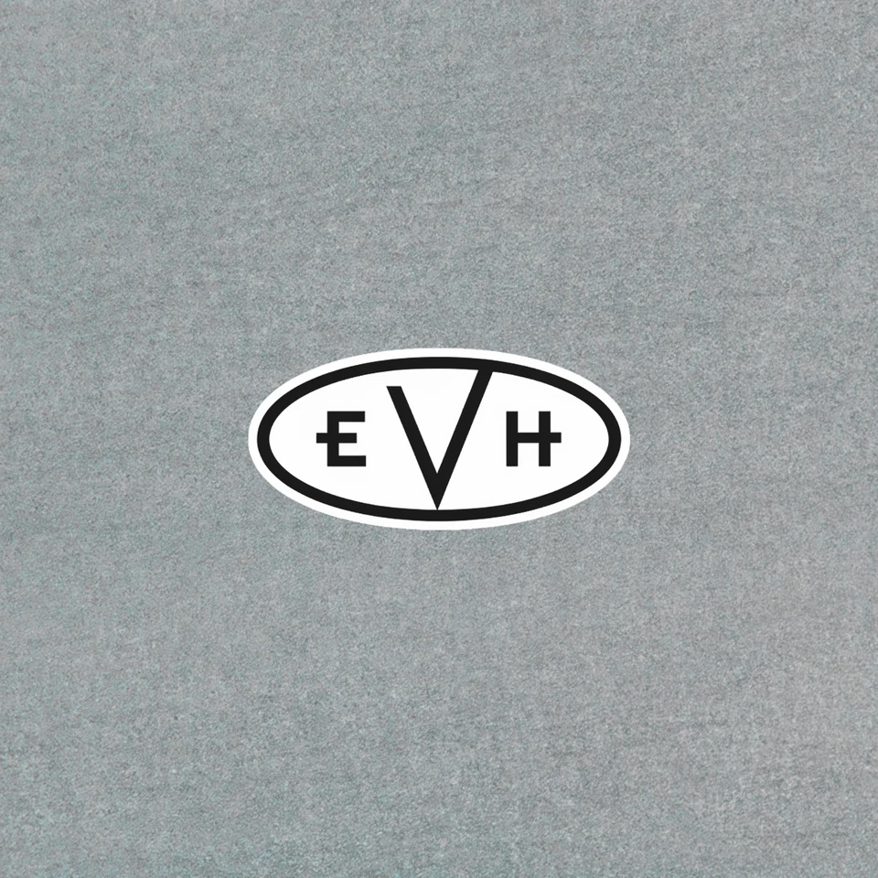 EVH Guitar Hero Logo Sticker Rock Music Sticker Decal - Van Halen Inspired #4414