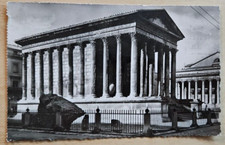 1952 Nimes, France RPPC  “The Square House” La Maison Carree, to Ft. Madison, IA