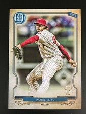 2020 Topps Gypsy Queen Aaron Nola Jackie Robinson Day Variation #282 PHILLIES!