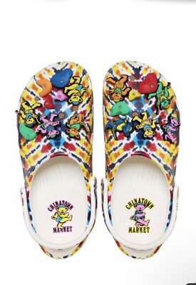 grateful dead crocs lebron