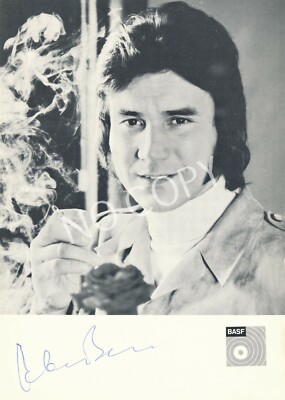100% Original Autogramm Autograph Karte handsigniert Peter Beil J1.68