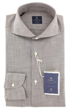Luigi Borrelli Gray Shirt - Slim - EV06RC462961 