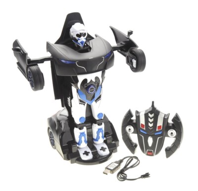 1:14 Scale RS Transformer Robot RC Car 2.4GHz RTR Black | eBay
