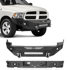Front Or Rear Bumper W/ 120w Led Light Fit Dodge Ram 1500 2009 2010 2011 2012